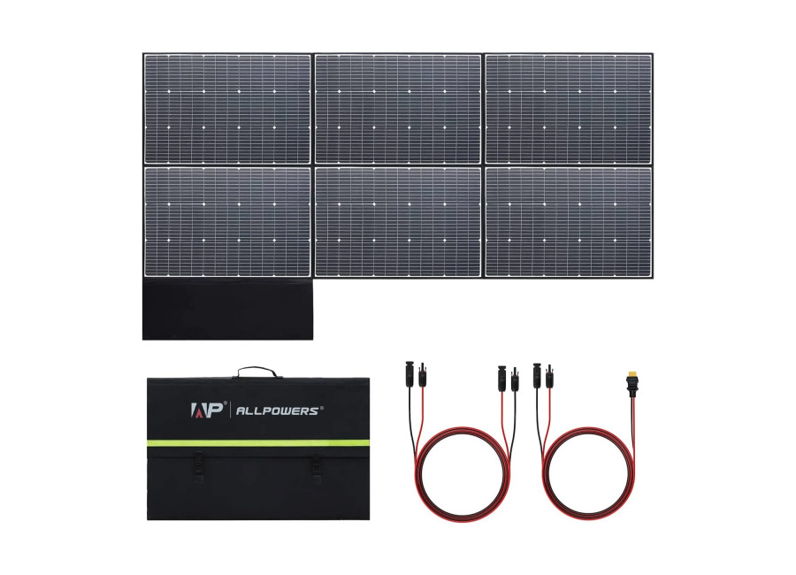 Allpowers SP039 Placa Solar Portátil Monocristalino 600W