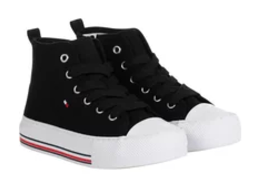 Tommy Hilfiger Zapatillas altas de mujer Tommy Hilfiger Black