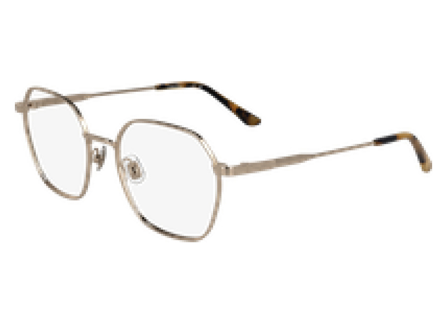 Calvin Klein Mujer Calvin Klein 770 Monturas ópticas Metal Oro Cuadrada Norma