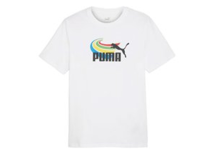 Puma Camiseta Puma GRAPHICS Summer Blanco Hombre
