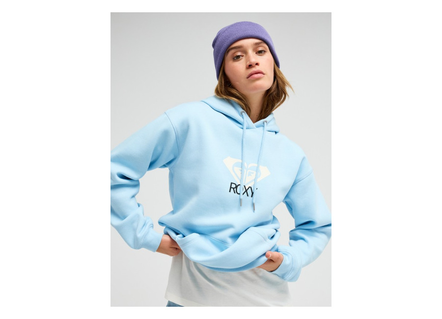 Roxy Surf Stoked Brushed Art – Sudadera con capucha Azul mujer