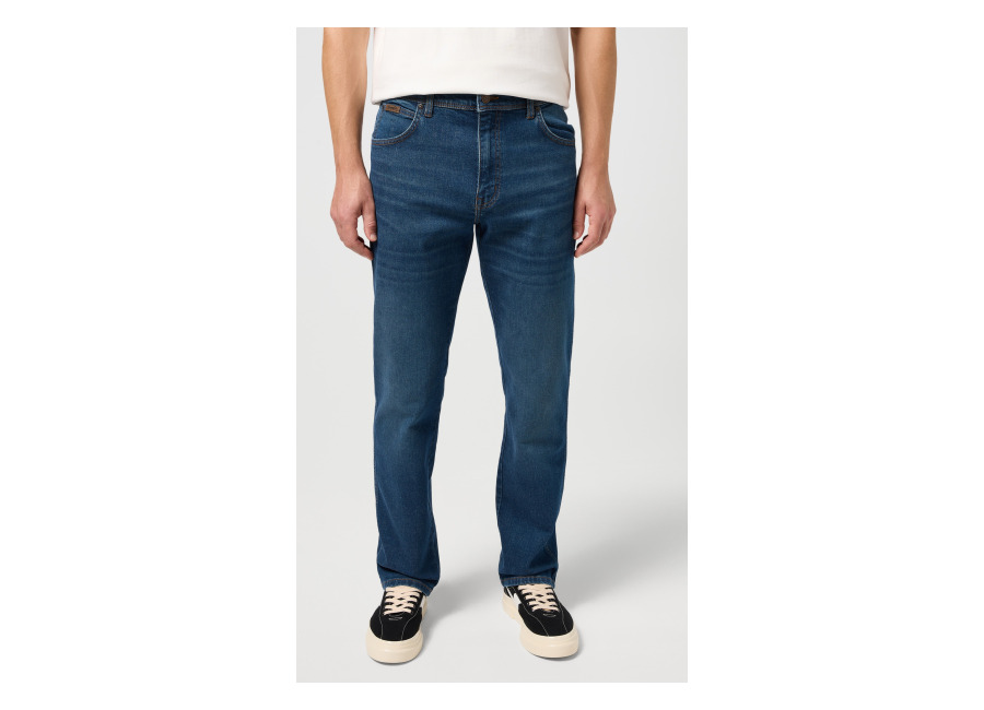Wrangler Texas Spruce Denim Black Jeans Talla: W30L34 Vaqueros Outlet Hombre Negro