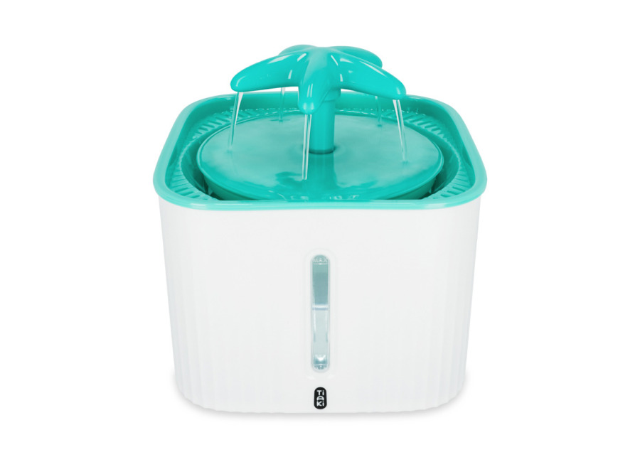 Tiaki Starfish Bebedero fuente de plástico, 2,5 litros – 2,5 litro
