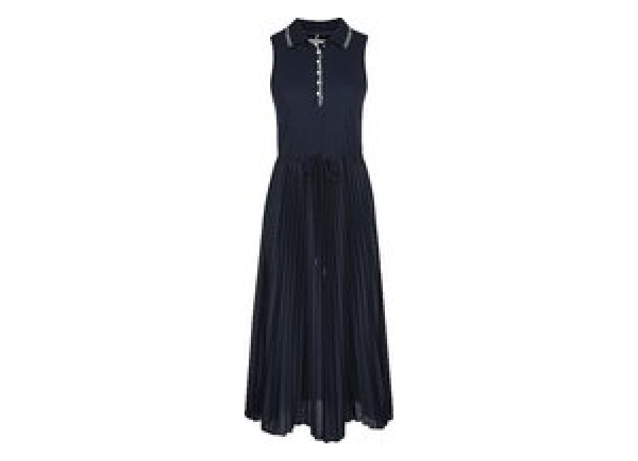 Tommy Hilfiger Midivestido azul oscuro