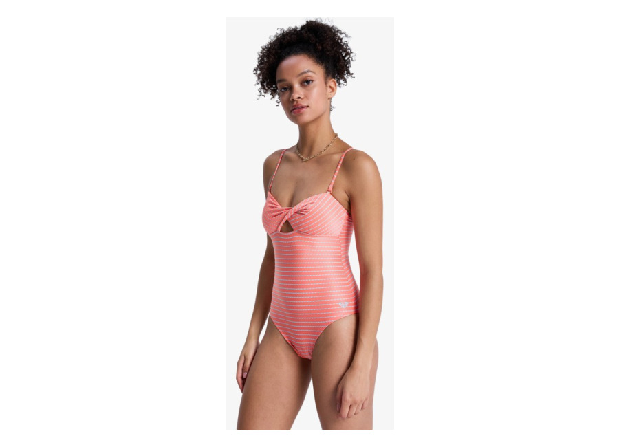 Roxy Wavy Baby One-Piece – Bañador Entero Naranja Mujer