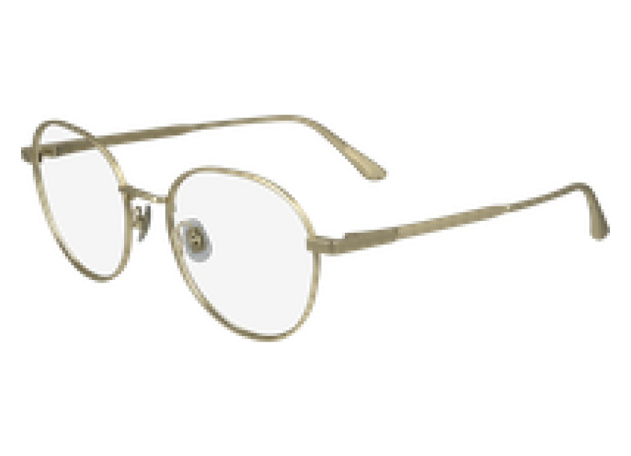 Calvin Klein Unisex Calvin Klein 720 Monturas ópticas Metal Oro Geométrico Norma