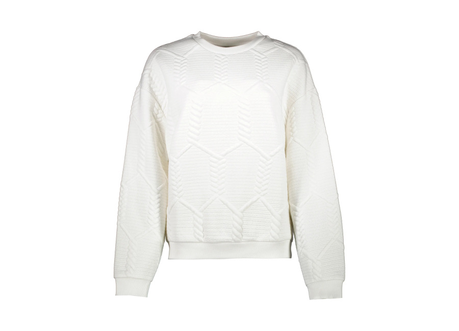 cars jeans luna jaquard sw white | jerseis de punto outlet | mujer | blanco
