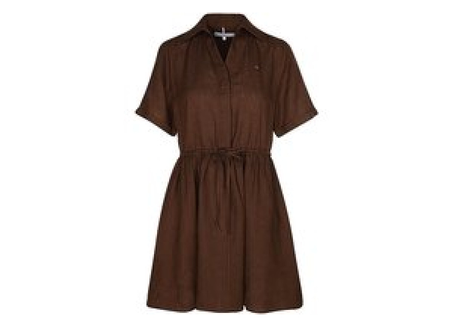 Tommy Hilfiger Minivestido marrón