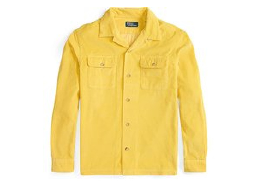 Polo Ralph Lauren Sobrecamisa de pana amarillo