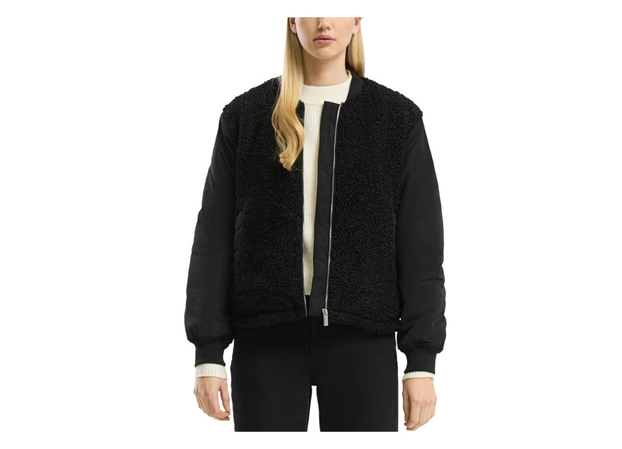 s.oliver -qs jackets outdoor black | chaquetas de invierno outlet | mujer | negro
