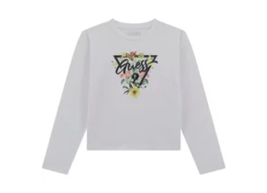 Guess Camiseta de manga larga para niños Gues