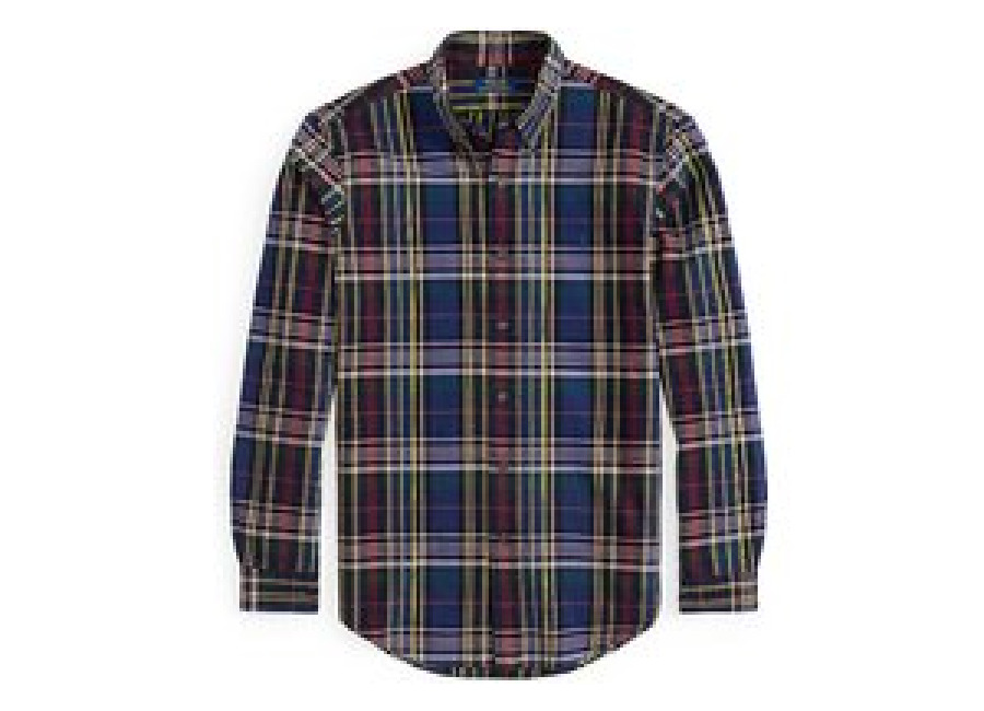 Polo Ralph Lauren Camisa Custom Fit azul oscuro