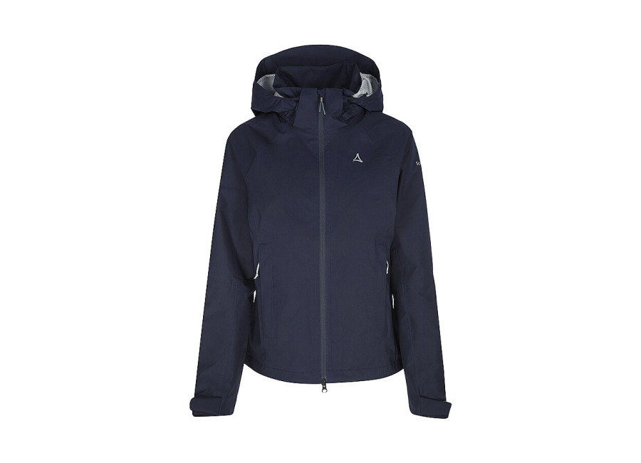 Schöffel Chaqueta de lluvia para mujer Easy XT 2L azul oscuro 36