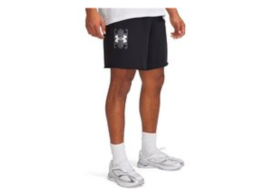 Under Armour Pantalones Cortos Under Armour Rival Terrylogo8Inshort Hombre Negro
