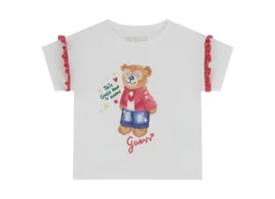 Guess Camiseta de bebé niña Guess pure white 8