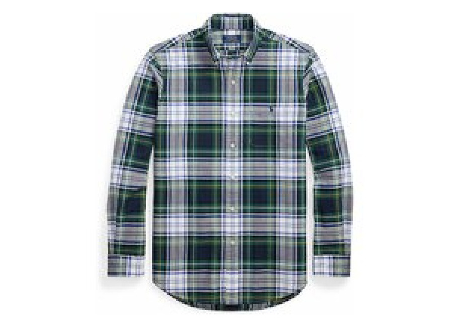 Polo Ralph Lauren Camisa Slim Fit verde oscuro