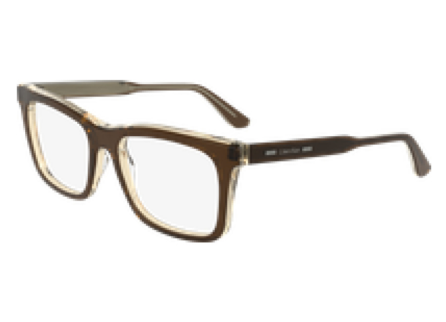 Calvin Klein Hombre Calvin Klein 280 Monturas ópticas Acetato Marrón Cuadrada Norma