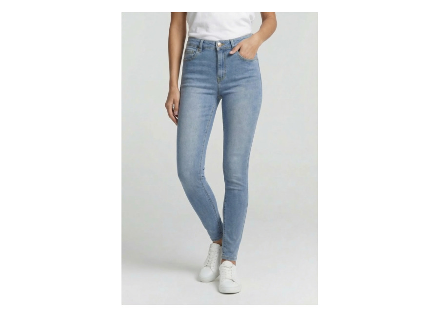 Raizzed Blossom Mid Blue Stone Talla: W25L30 Vaqueros Pitillo Outlet Mujer Azu