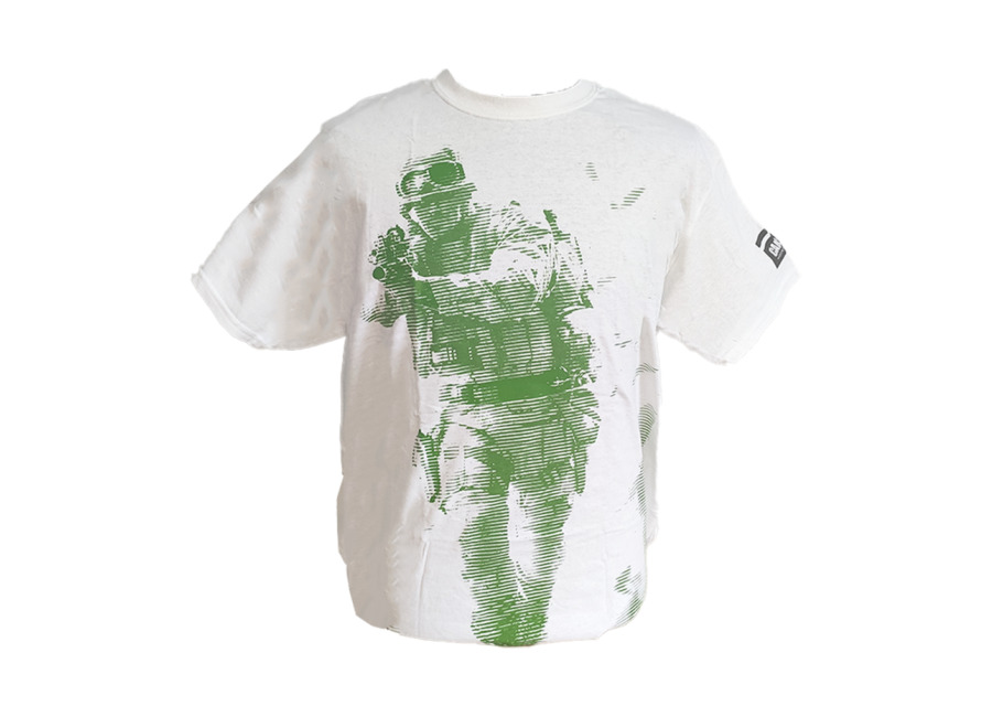 camiseta blanca call of duty modern warfare
