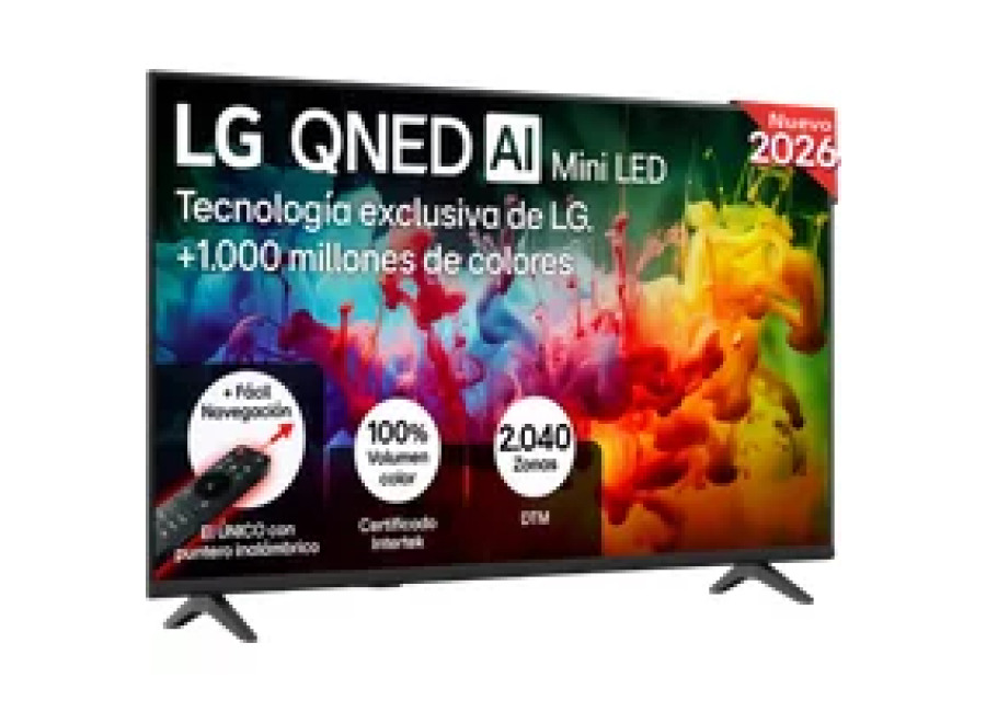 LG 55QNED70B6C Smart TV QNED MiniLED 55″ 4K α7 AI Gen9 Negro