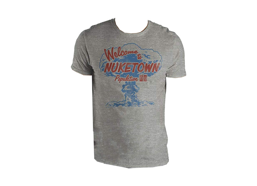 camiseta gris bienvenido a nuketown call of duty black ops 2