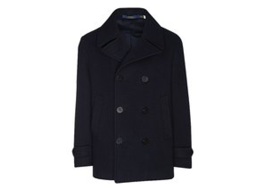 Polo Ralph Lauren Abrigo de lana azul oscuro