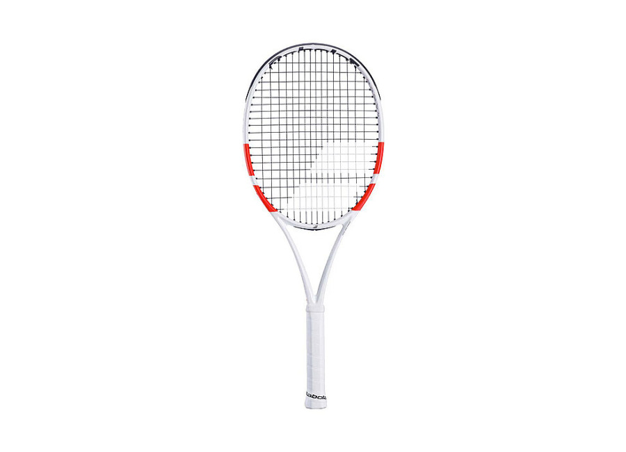 Babolat Raqueta de tenis Pure Strike 100 encordada blanco 2