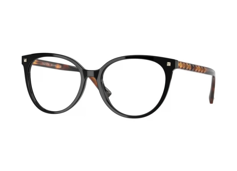 Valentino Mujer Valentino 5001 Monturas ópticas salida Plástico Negro Redonda