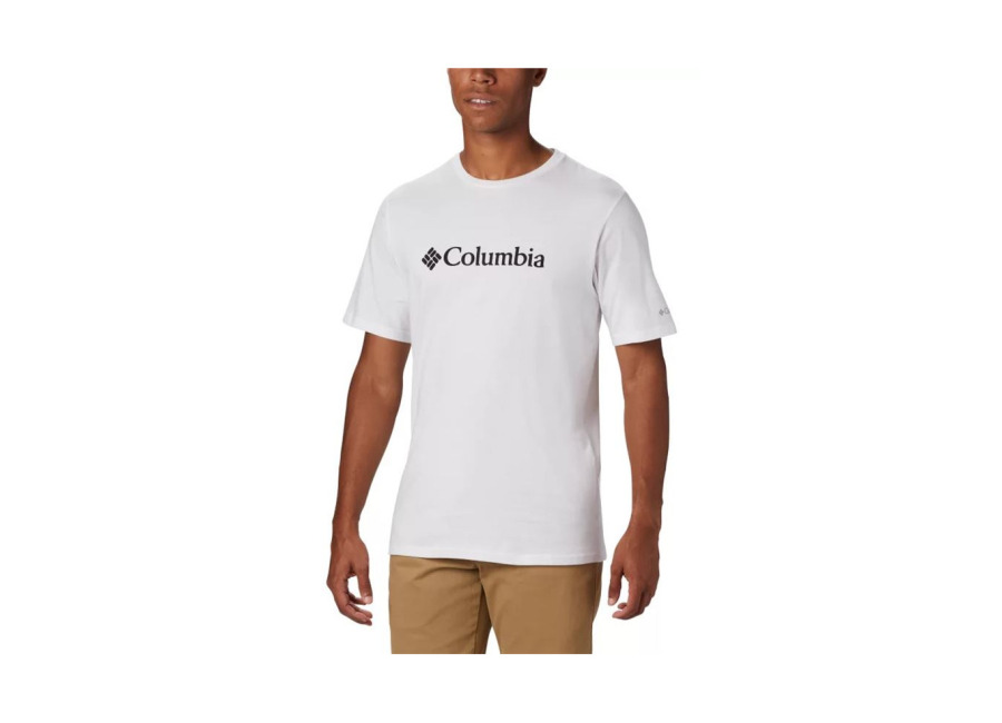 Columbia Camiseta Columbia Basic Logo Hombre WH