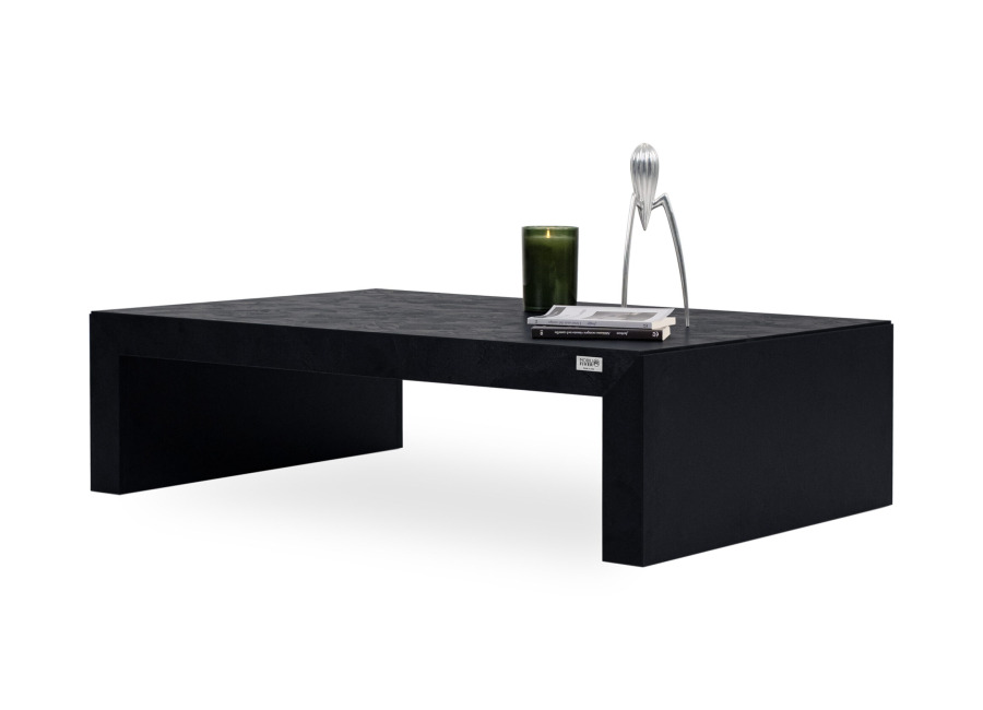 Mobili Fiver Mesa de Centro Angelica 110×75 cm, Cemento Negro