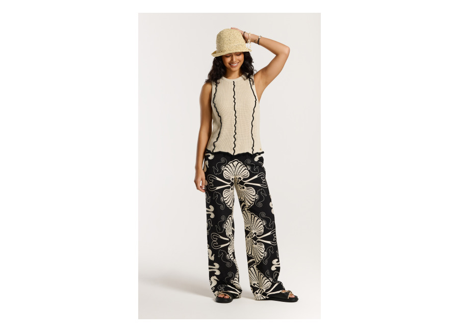 shiwi madison trousers sea pearl black sea pearl | pantalones outlet | mujer | negro