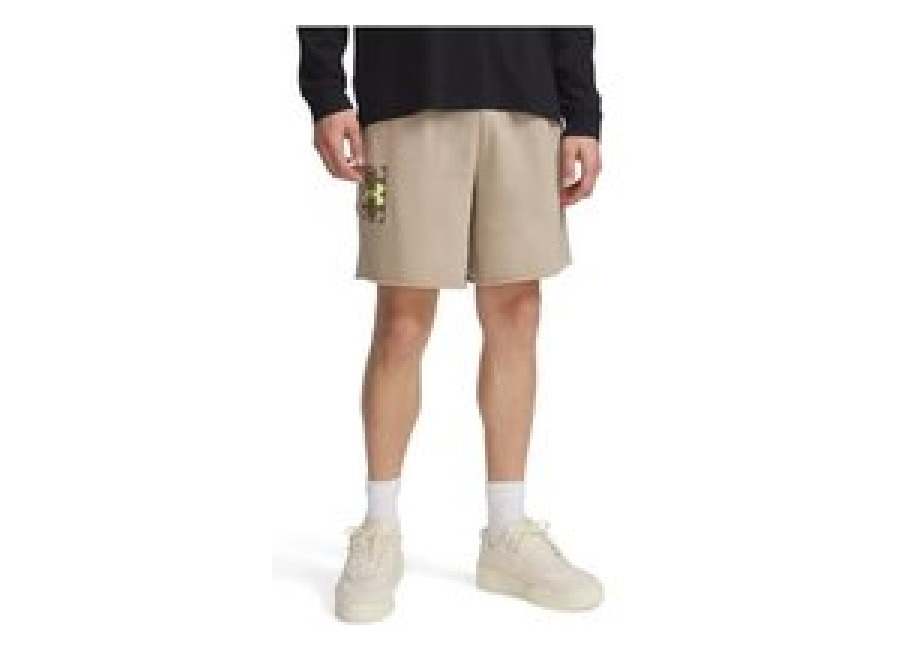 Under Armour Pantalones Cortos Under Armour Rival Terrylogo8Inshort Hombre Marrón