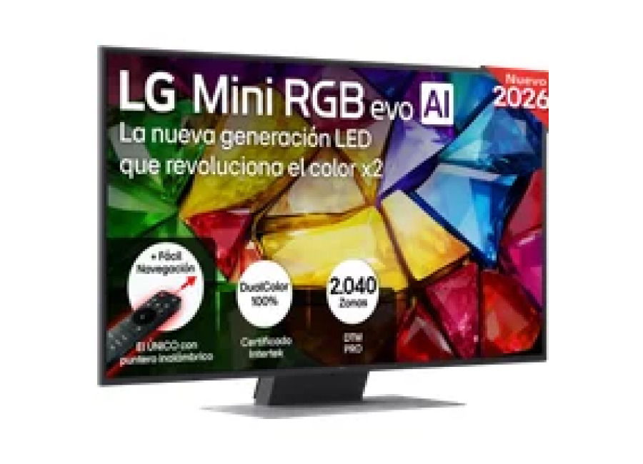 LG 50MRGB87B6B Smart TV Mini RGB MiniLED 50″ 4K Alpha 8 AI 4K Gen3
