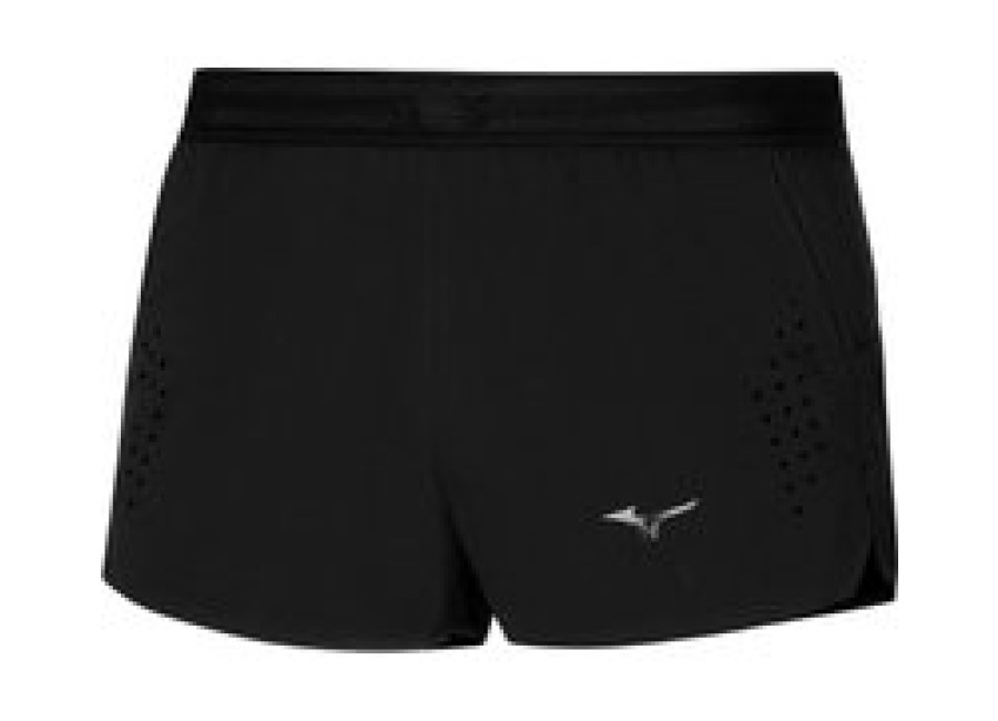 Mizuno Short Mizuno Tech Light Split 1.5 Noir, Taille