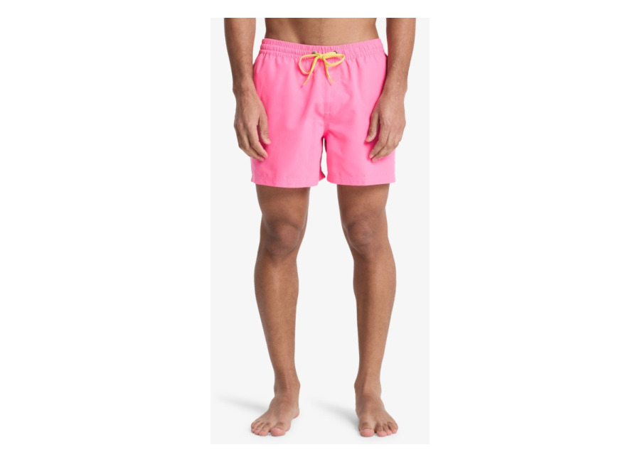 Quiksilver – Everyday Solid Volley 15″ – Short de natación Rosa hombre