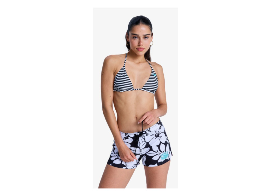 Roxy To Dye For 3″ – Boardshort Negro Mujer