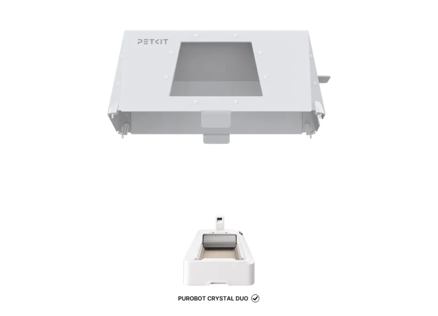 Petkit Front Entry Hood para PETKIT Purobot Crystal Duo