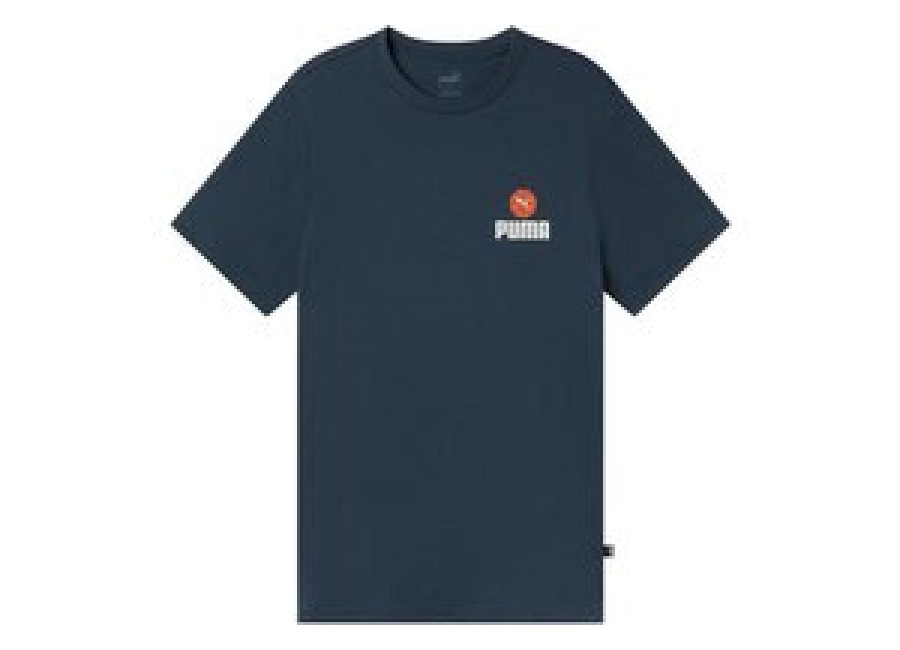 Puma Camiseta Puma Bppo-000745 Blank Hombre Azul Oscuro