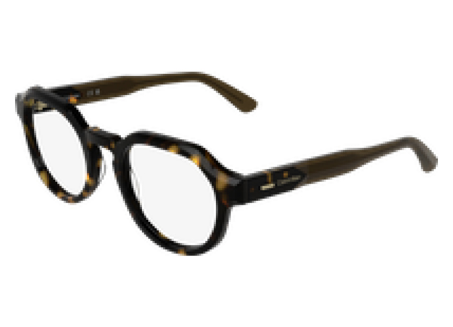 Calvin Klein Unisex Calvin Klein 235 Monturas ópticas Acetato la Habana Geométrico Norma
