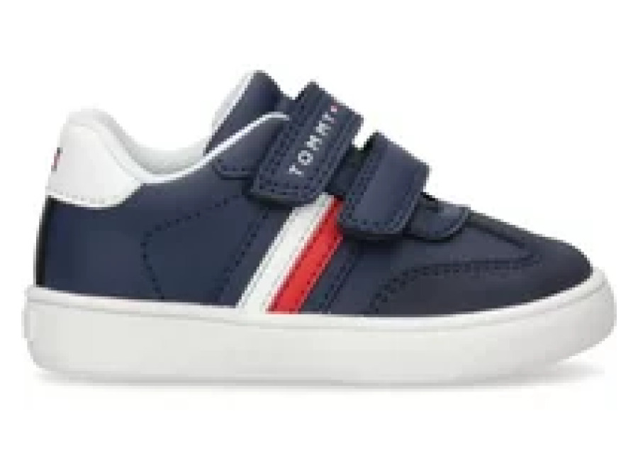 Tommy Hilfiger Zapatillas para bebés Tommy Hilfiger Stripes Velcro