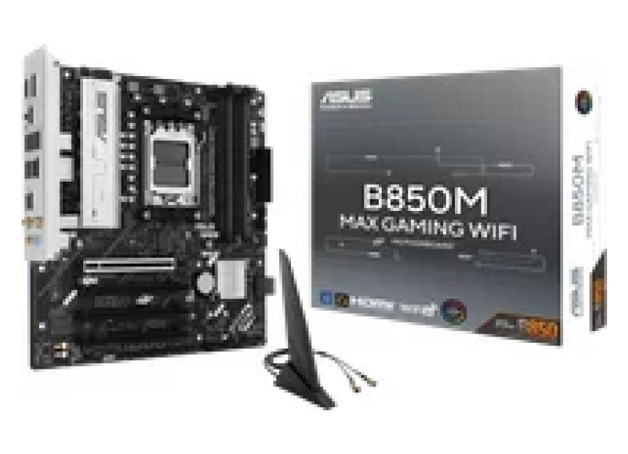 Asus Placa base ASUS B850M Max Gaming WiFi B850 AM5 DDR5 mATX WiFi 6