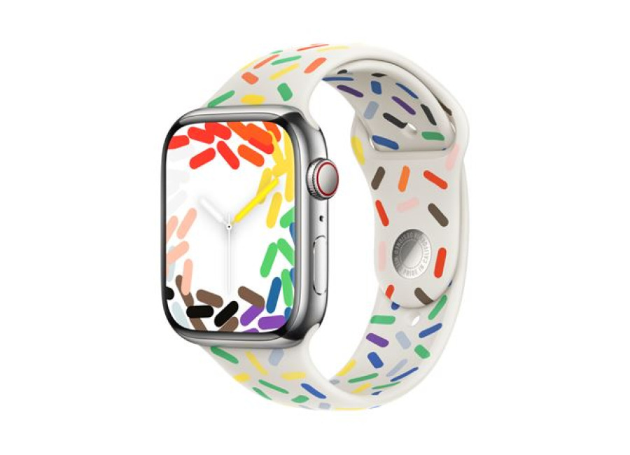 correa deportiva apple edicion orgullo para apple watch 45mm