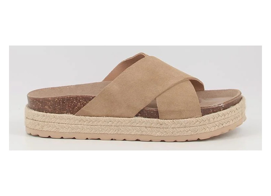 sandalias obi shoes 18002 taupe
