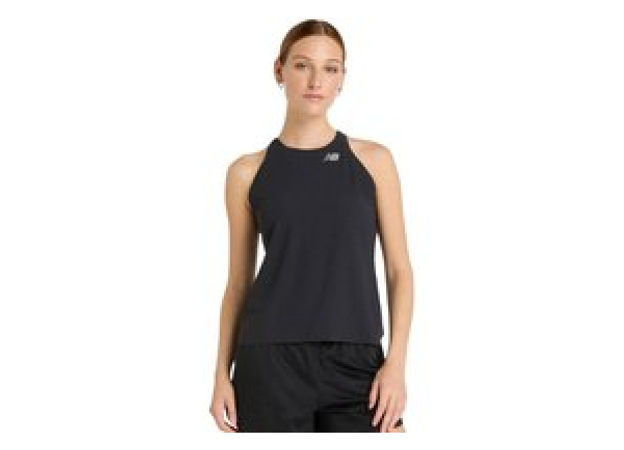 New Balance Race Day Ultra Light Sleeveless Shirt Black Women, Size