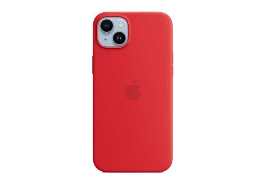 Apple Funda De Silicona Apple Con Magsafe (product)red Para Iphone 14 Plu