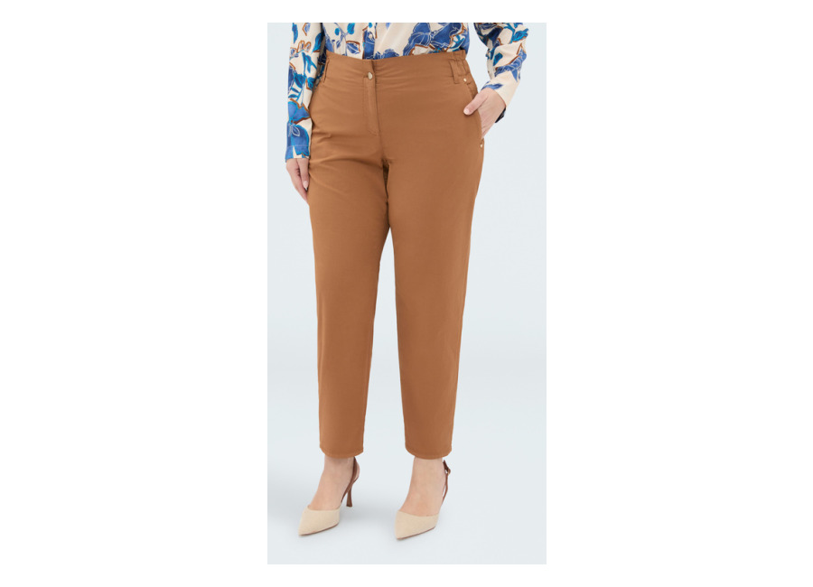 Fiorella Rubino Pantalones Balloon de mezcla de algodón