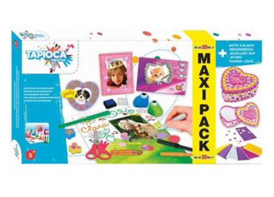Tapioca Maxi pack – Set de Scrapbooking con joyero