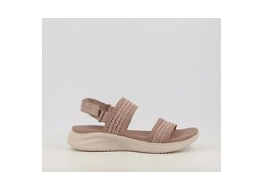 sandali skechers ultra flex 3.0 164090 marrone