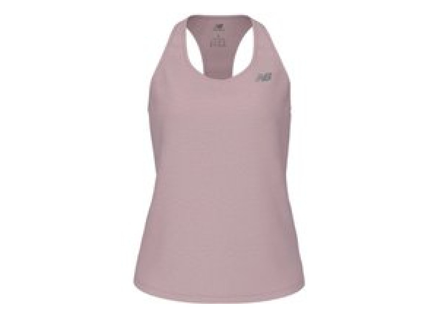 New Balance Athletics Sleeveless Pink Shirt Women, Size