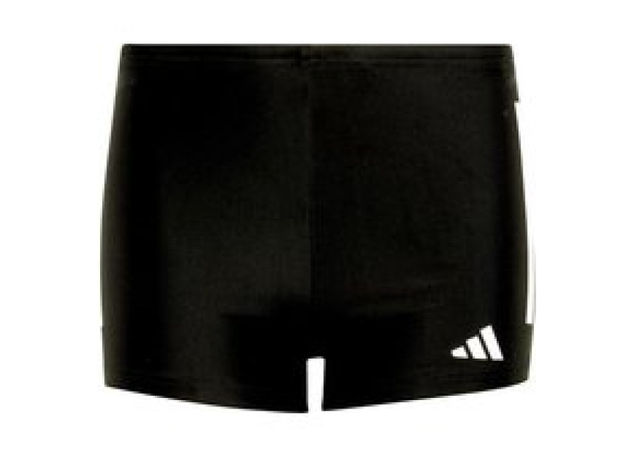 Adidas Bañador de Natación adidas 3Bandas Bld Boxer Niño Negro/Blanco